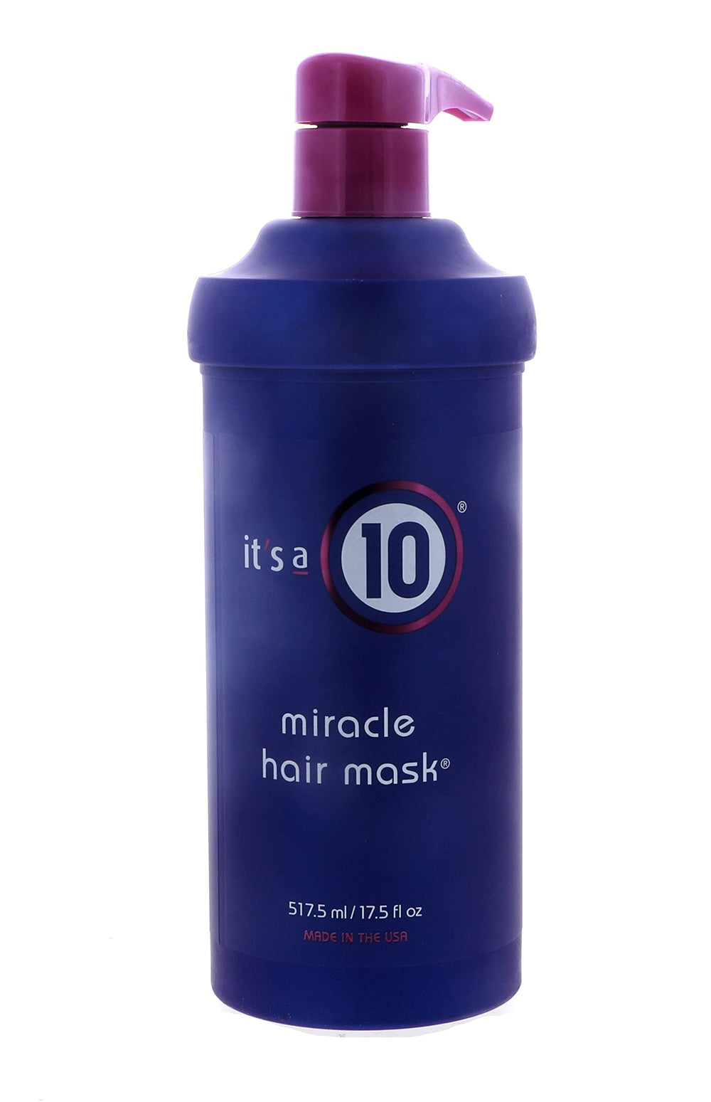 It's A 10 Miracle Hair Mask salon display showcases value-size care