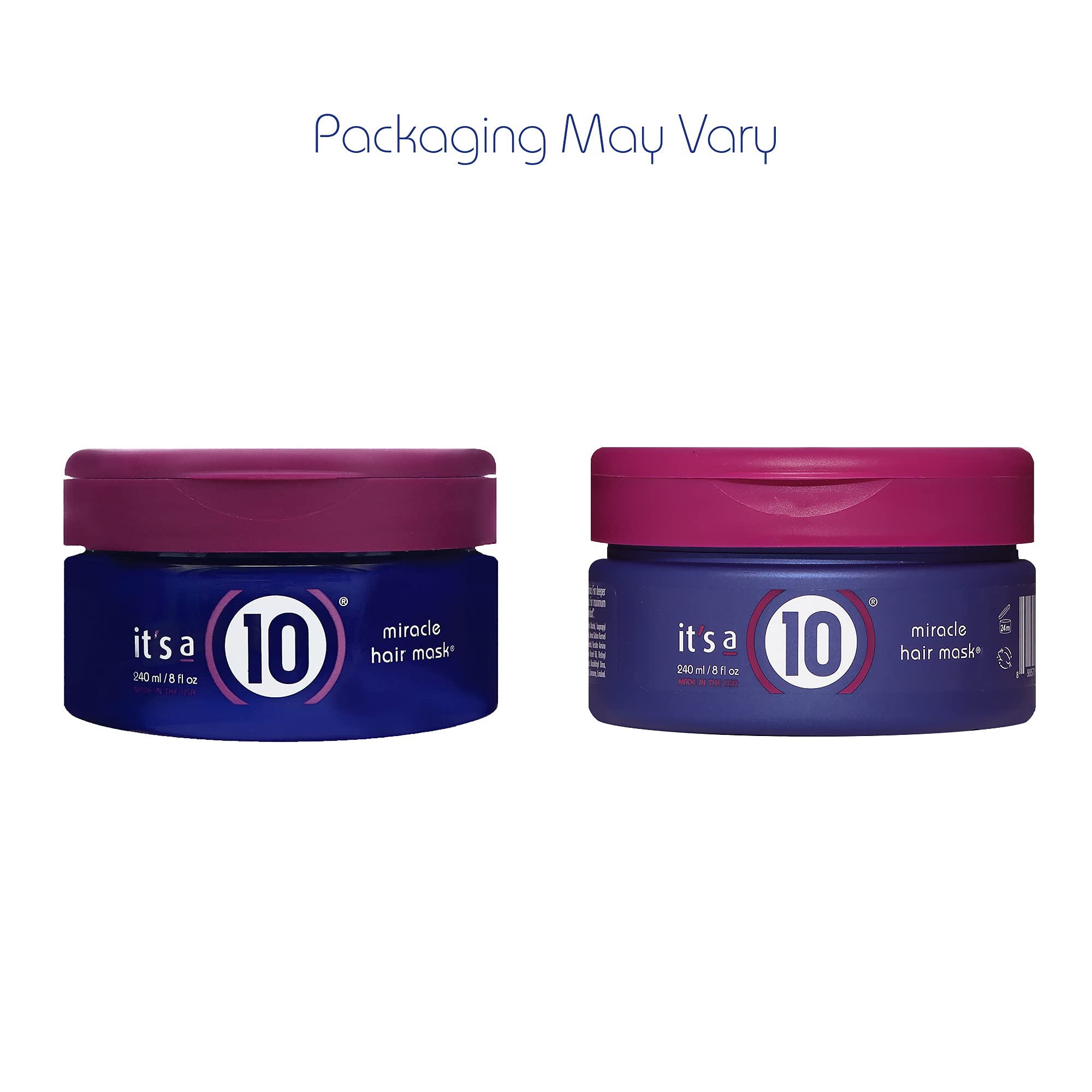 Texture closeup of It's a 10 Miracle Hair Mask creamy formula