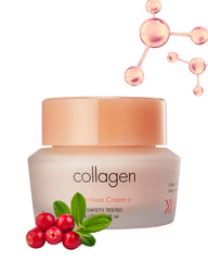 It'S SKIN Collagen Nutrition Cream bottle promises deep hydration for supple skin.