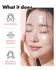 It'S SKIN Collagen Nutrition Cream dispense action shows easy, controlled application.