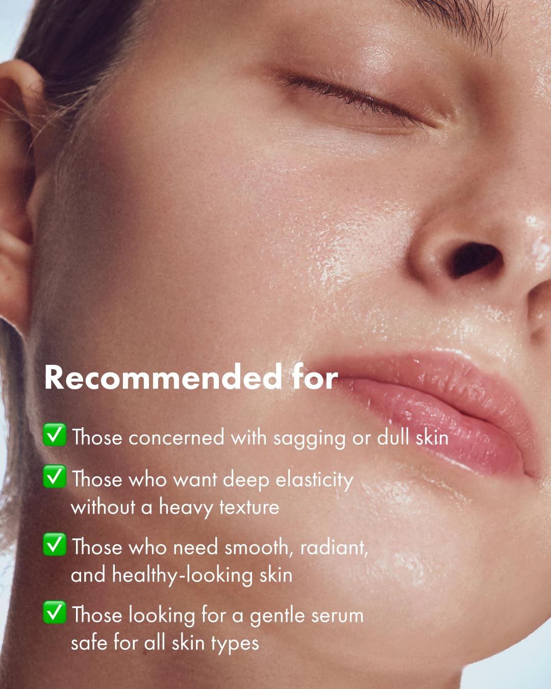 It'S SKIN collagen nutrition serum glow closeup hints at healthy-looking radiance