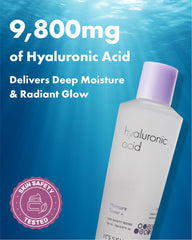 It'S SKIN Hyaluronic Acid Moisture Toner label close-up with Vitamin C and Acerola.