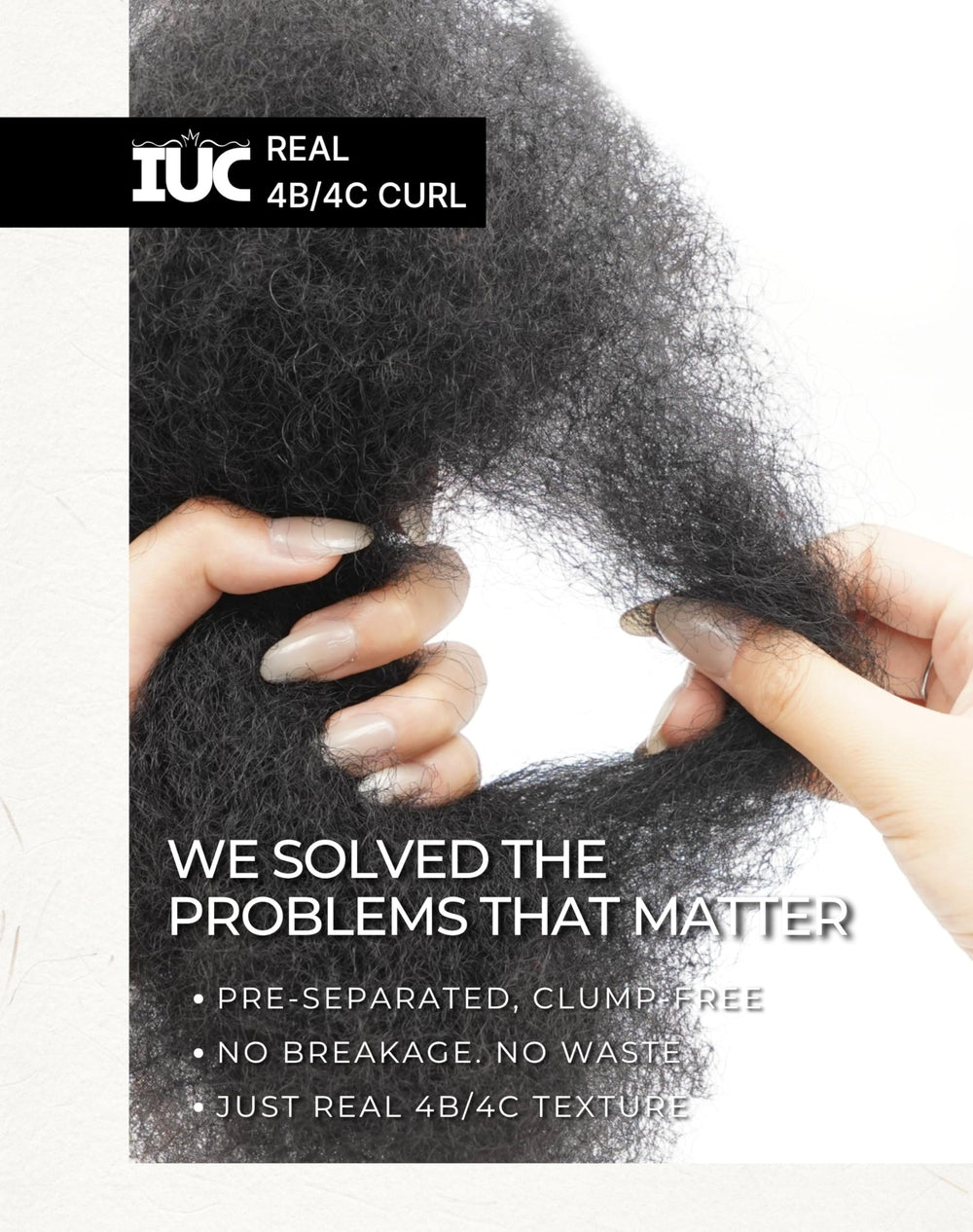 IUC Afro Kinkys bulk color-mix idea demonstrates customizable shade options