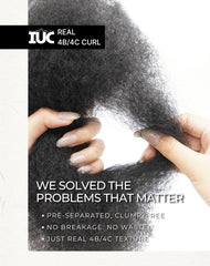 IUC Afro Kinkys bulk color-mix idea demonstrates customizable shade options