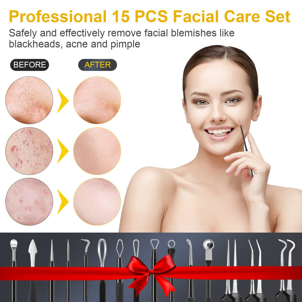 IUMAKEVP pimple removal kit needle close-up ready for mature blemish treatment