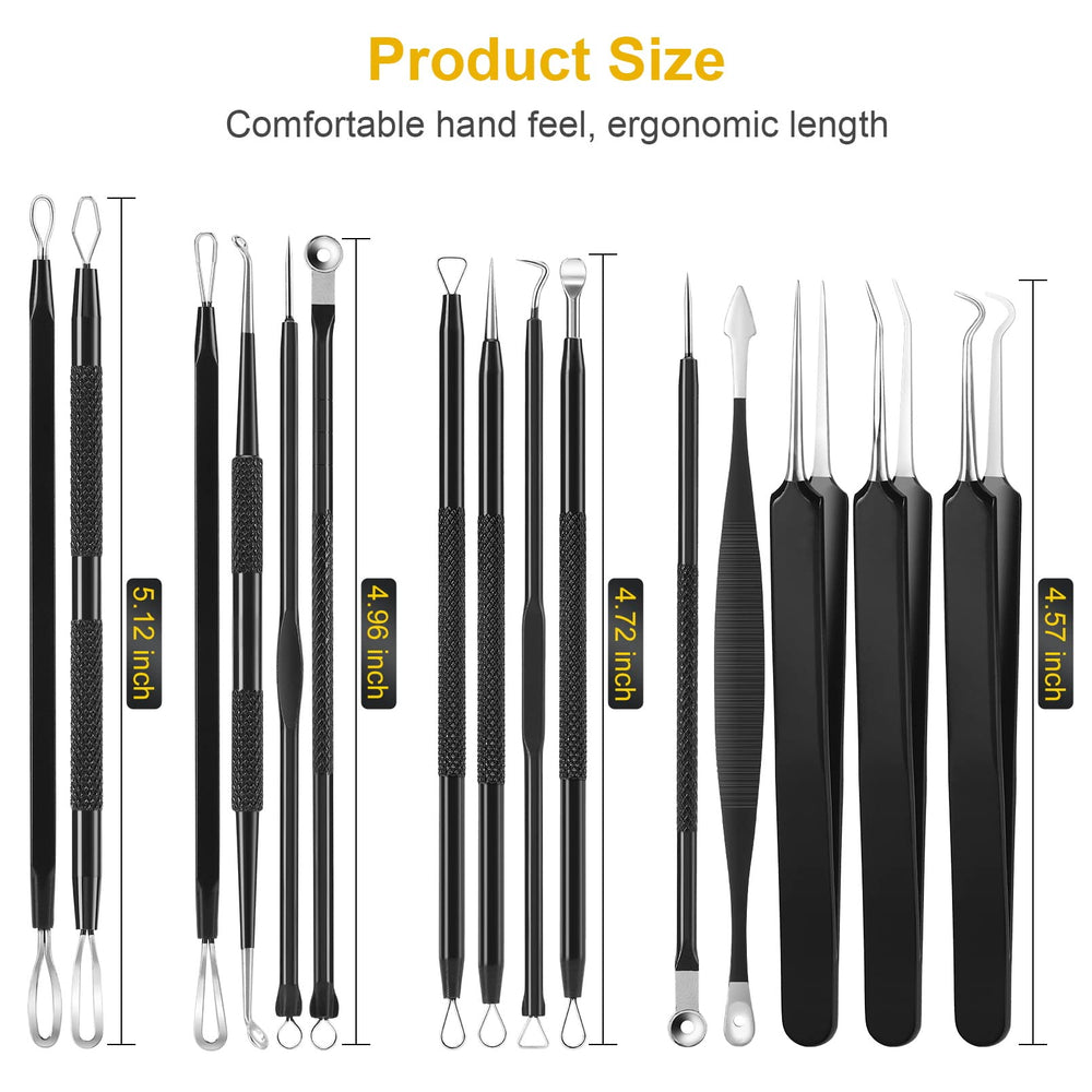 IUMAKEVP tool set in metal case open reveals complete 15-piece kit