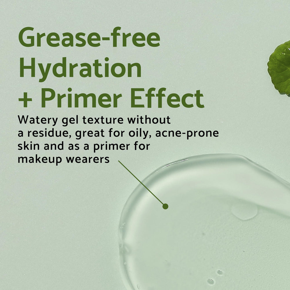 IUNIK Centella 70% Gel Cream ingredients highlight centella and tea tree benefits.
