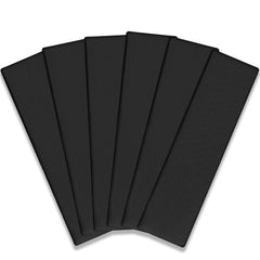 IVARYSS cinta de pelo negra, seis-pack, agarre seguro durante entrenamientos