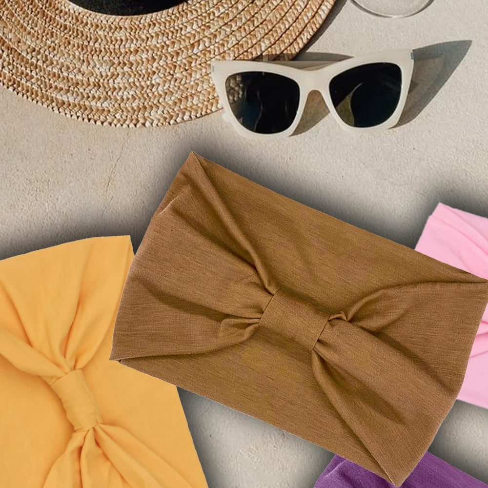 IVARYSS wide headband travel-ready for trips and workouts