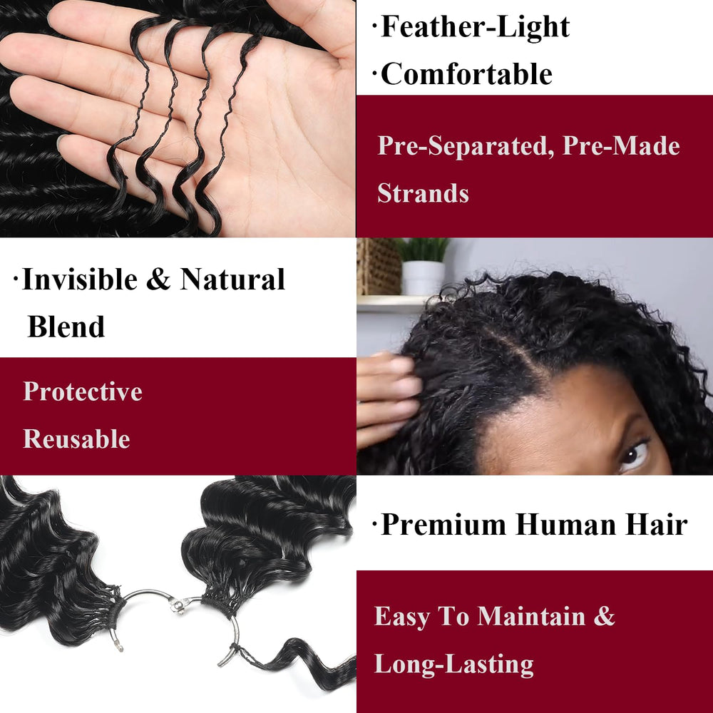 IVCoco durable crochet hair pack designed for reusable wear