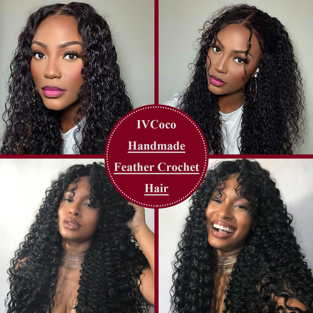 IVCoco full-head-look-ready crochet hair for voluminous style