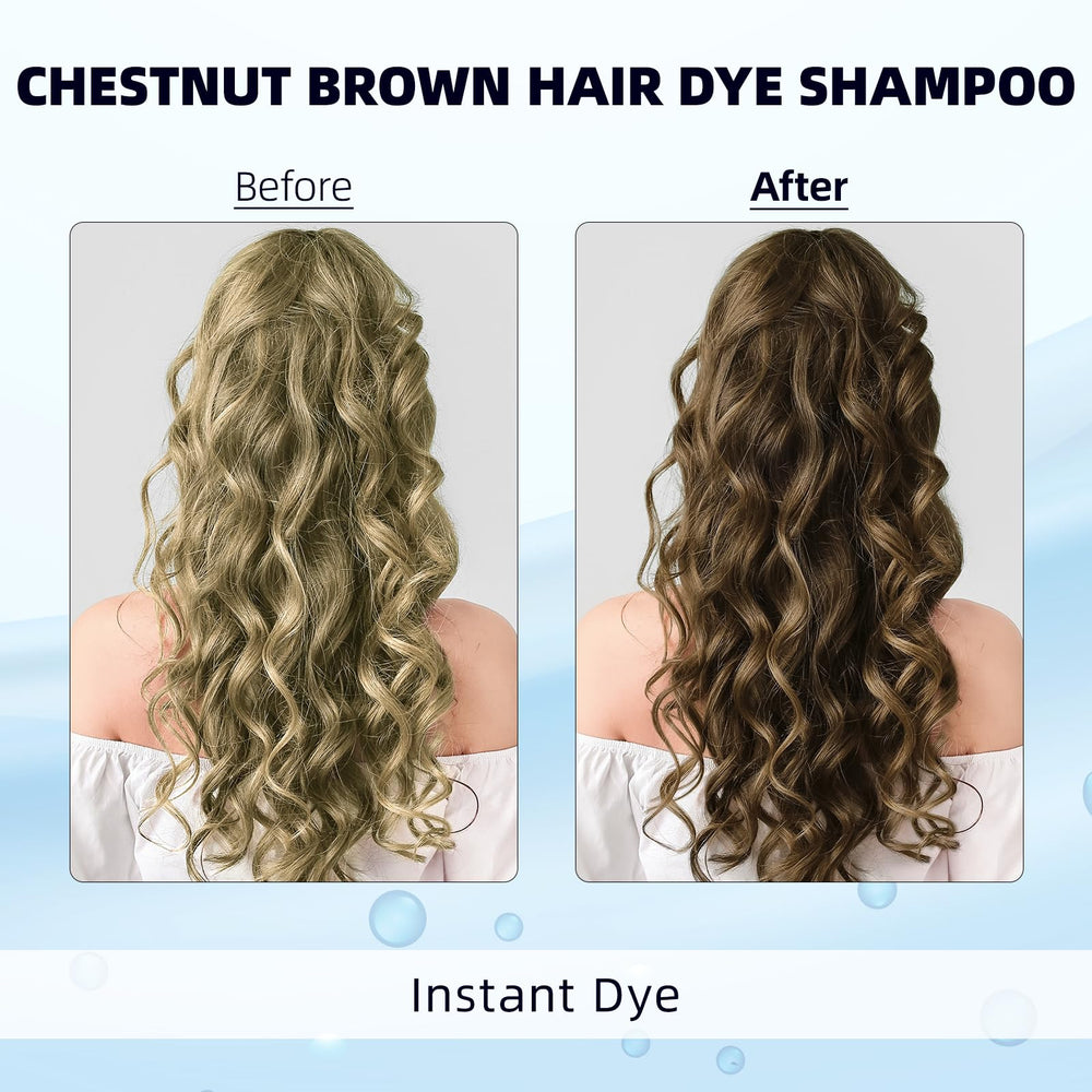 Ivnil Chestnut Brown 500ml bottle fits into a simple, routine hair-care kit.