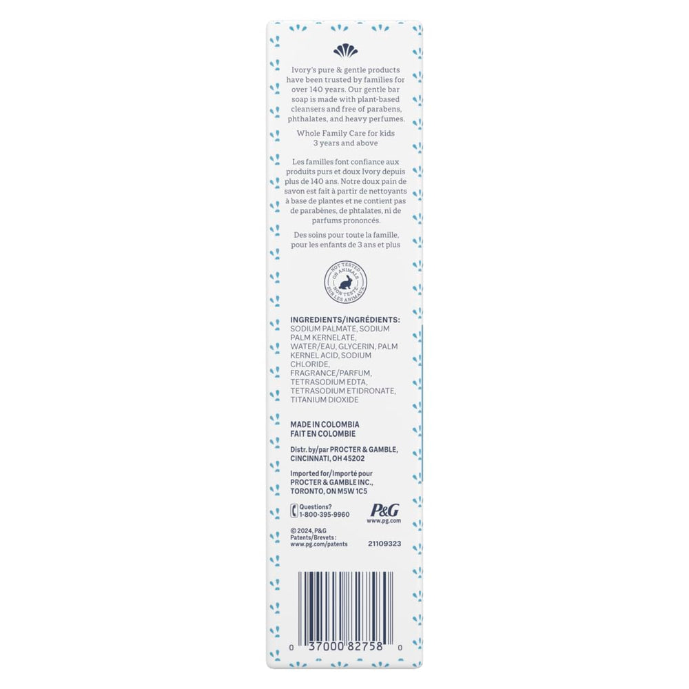 Ivory Clean Original Bar Soap family-use scene suggests versatile everyday washing.