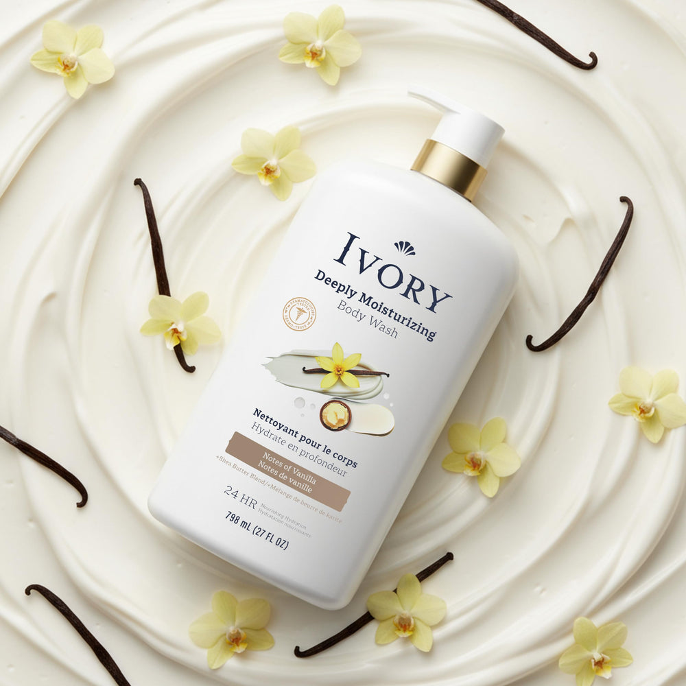 Ivory cruelty-free logo close-up, brand ethically tested benefit