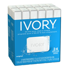 Ivory Original bar soap image showing a simple, pure cleanse for the whole family.