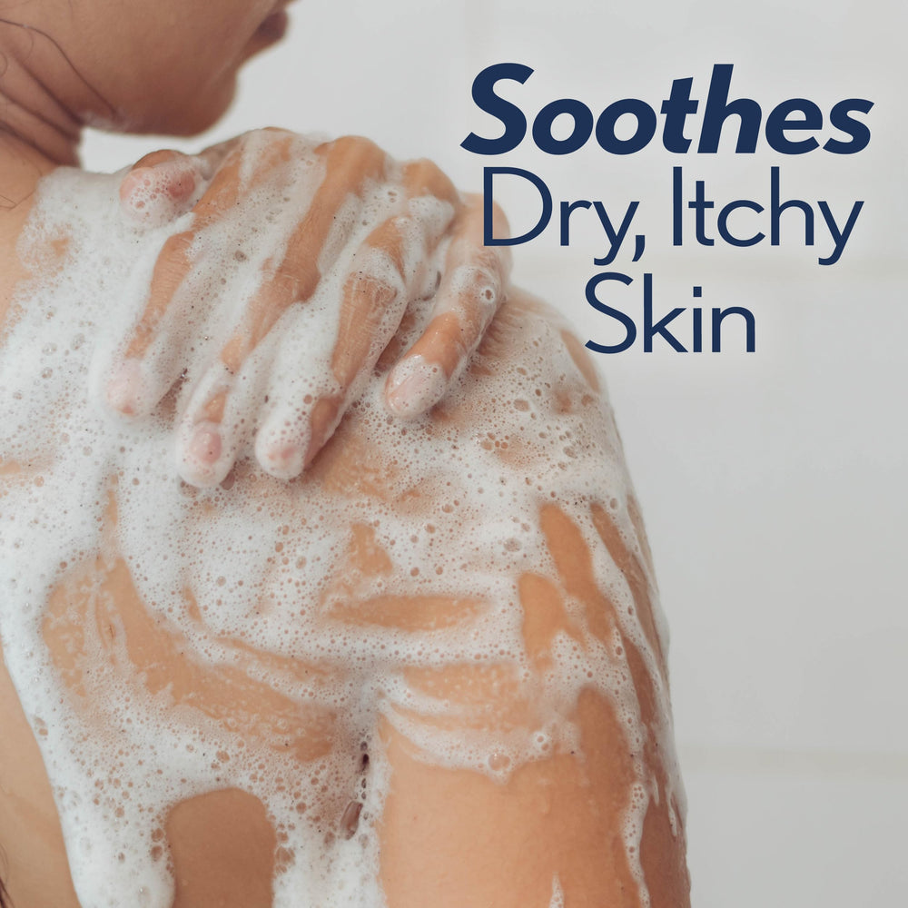 Ivory pouring wash with vanilla notes, brand gentle scent benefit