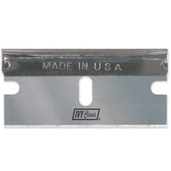 IVY Classic 11182 single-edge blade closeup highlights a sharp edge for clean cuts.