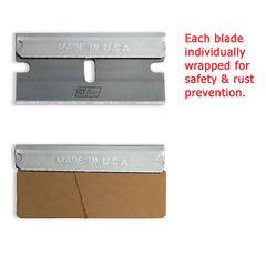 IVY Classic blade packaging safety wrap demonstrates safe handling before use.