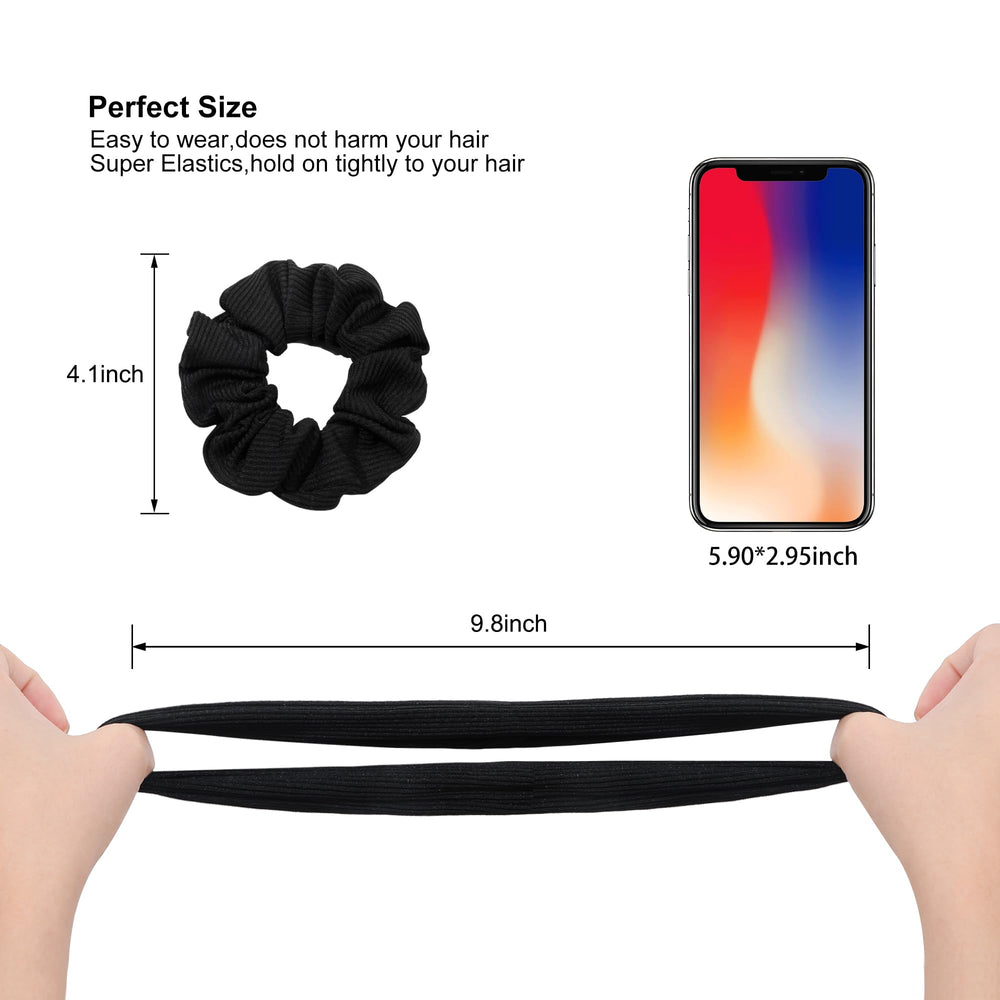 Ivyu Hair Scrunchies day-to-night versatility for any outfit.