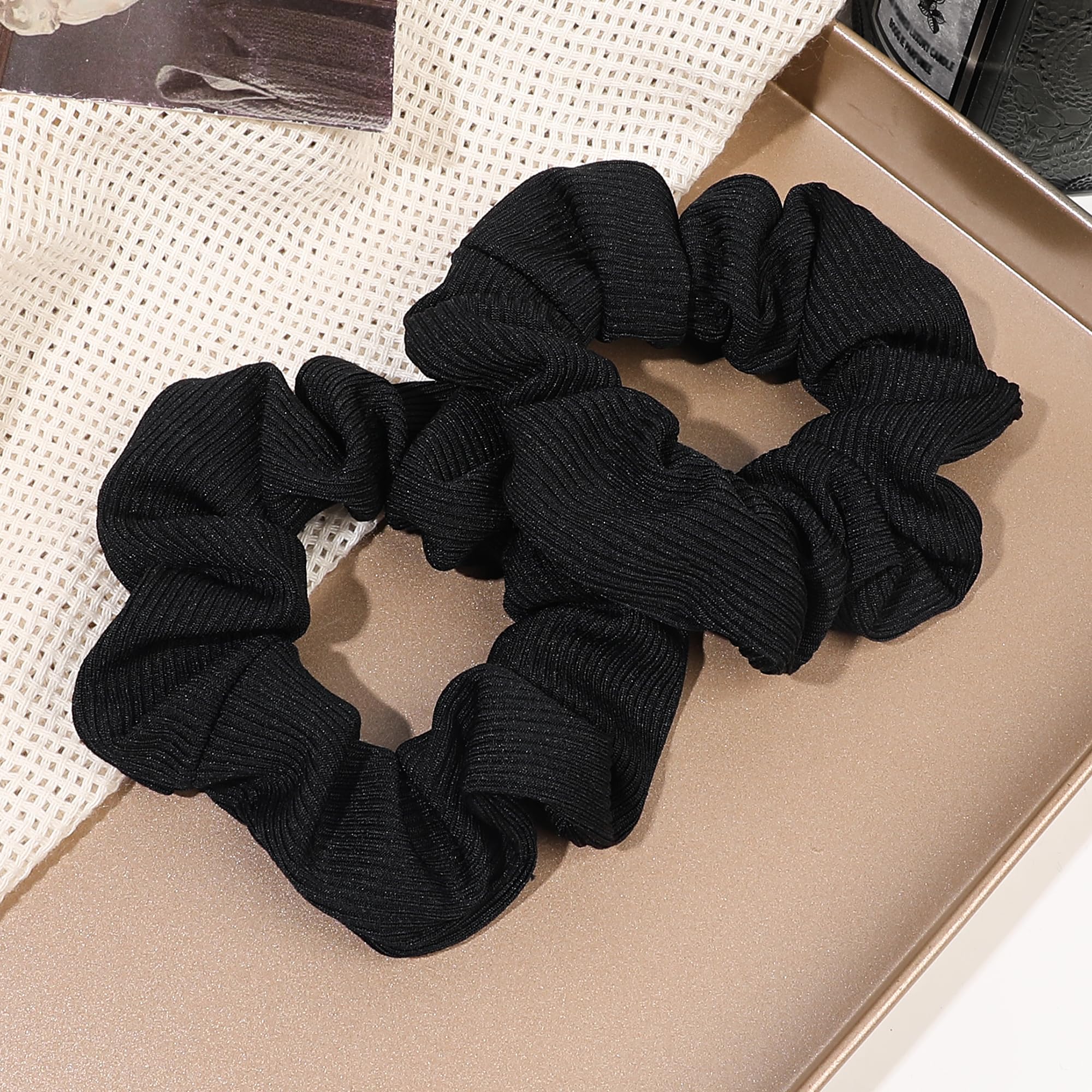 Ivyu Hair Scrunchies wrist-carry close-up shows comfortable, portable styling.