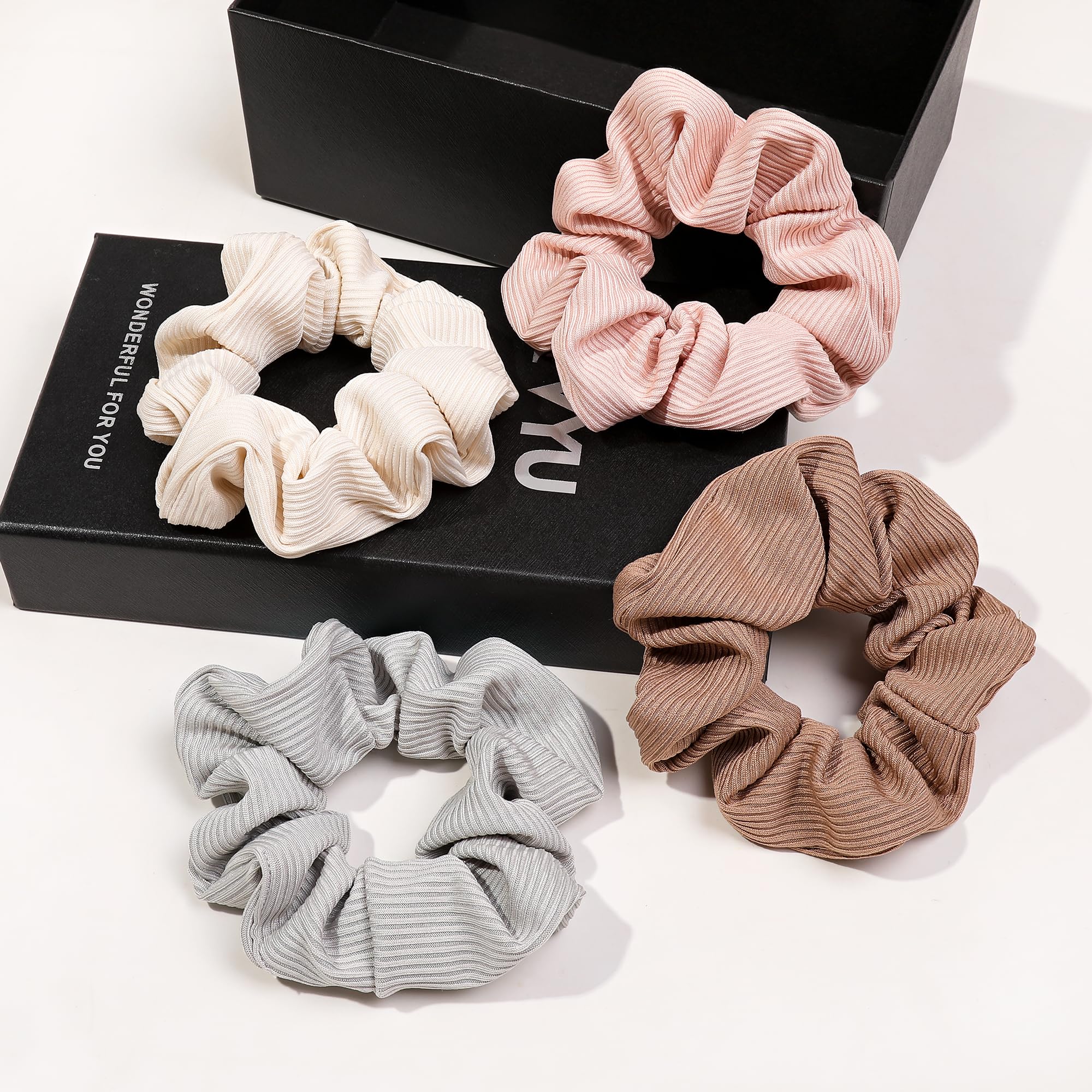 Ivyu scrunchies gift-ready packaging suitable for gifting.