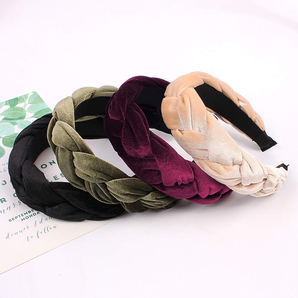 Ivyu headbands memory elastic base adapts to head for flexible fit.