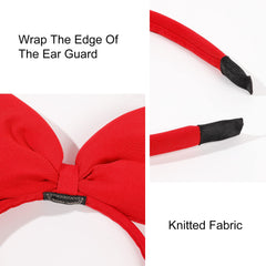 Ivyu Red Bow Headband for Kiki's Delivery Service cosplay and playful outfits.
