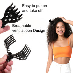 Ivyu root lifter bounce clip showcases root lift for voluminous hair