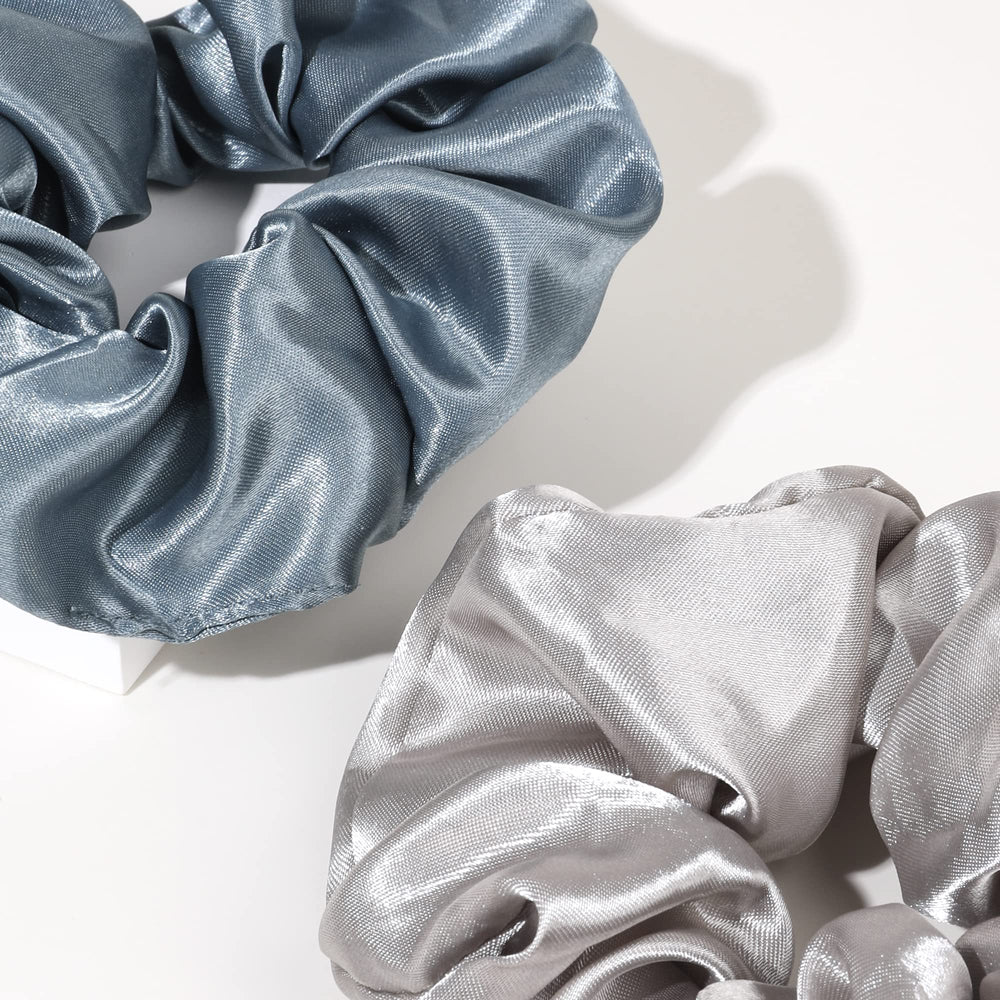 Ivyu satin scrunchies during nightly use feel soft against hair and gentle.
