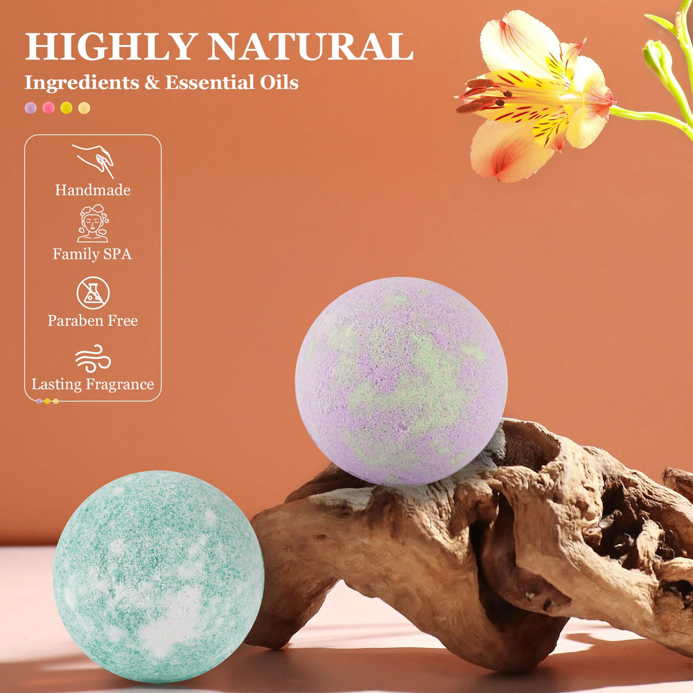 IvyWorkshop bath bombs dissolving in water visuals capture fizz and vibrant bubbles for mood uplift