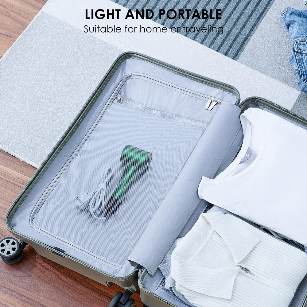 IWAANYI professional hair dryer green color adds a stylish touch to your vanity.