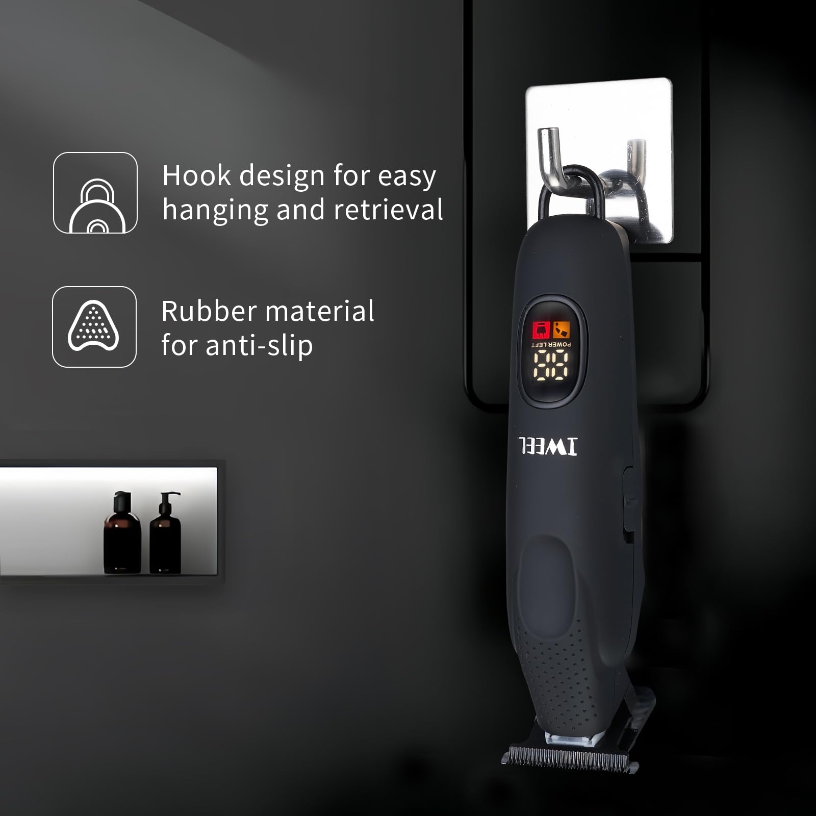 IWEEL beard trimmer gift box highlighting gifting versatility and accessories
