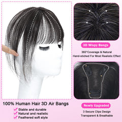Iwig hair toppers breathable inner mesh for comfortable all day wear.