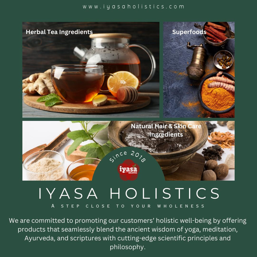 Iyasa Holistics Aloe Vera Leaf Powder is all natural.