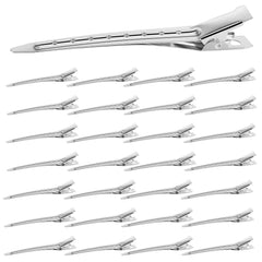 Iziuosh front packaging showing 28 silver alligator clips and brand
