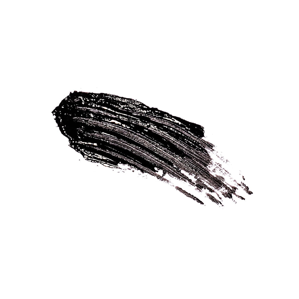 IZME New York Argan Oil Mascara brush closeup showing clump-free formula