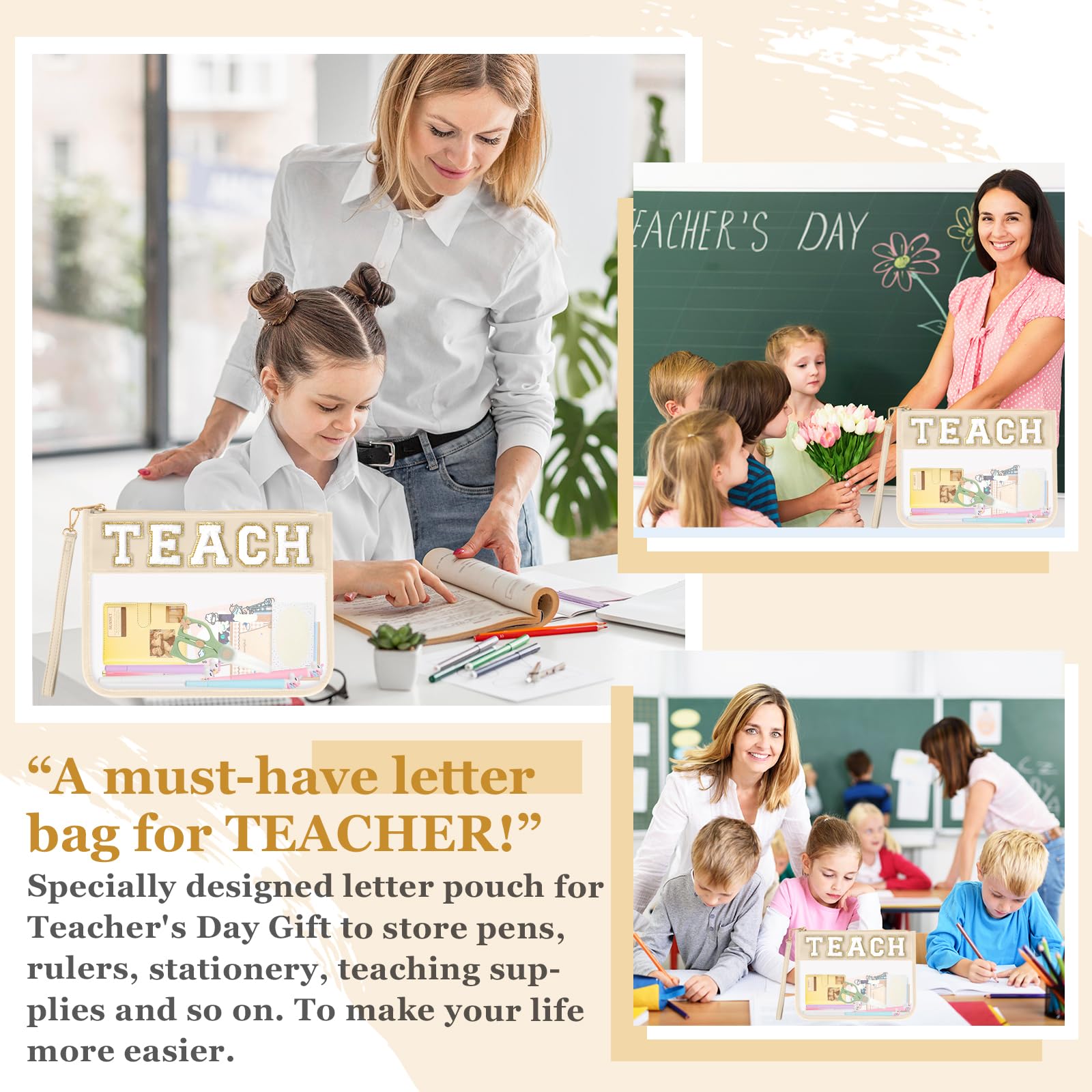 Izuzta Teach chenille material closeup emphasizes PVC durability and easy wipe-clean surface
