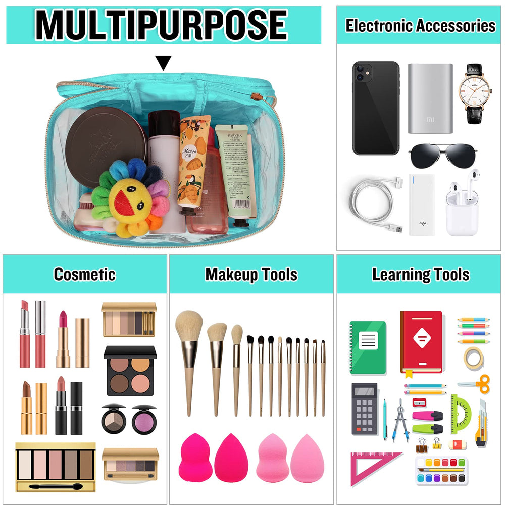 izuzta travel toiletry bag use demonstrates easy packing on trips