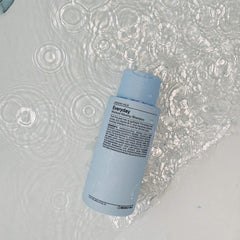 J Beverly Hills blue everyday shampoo lather closeup highlighting gentle cleansing for sensitive scalps