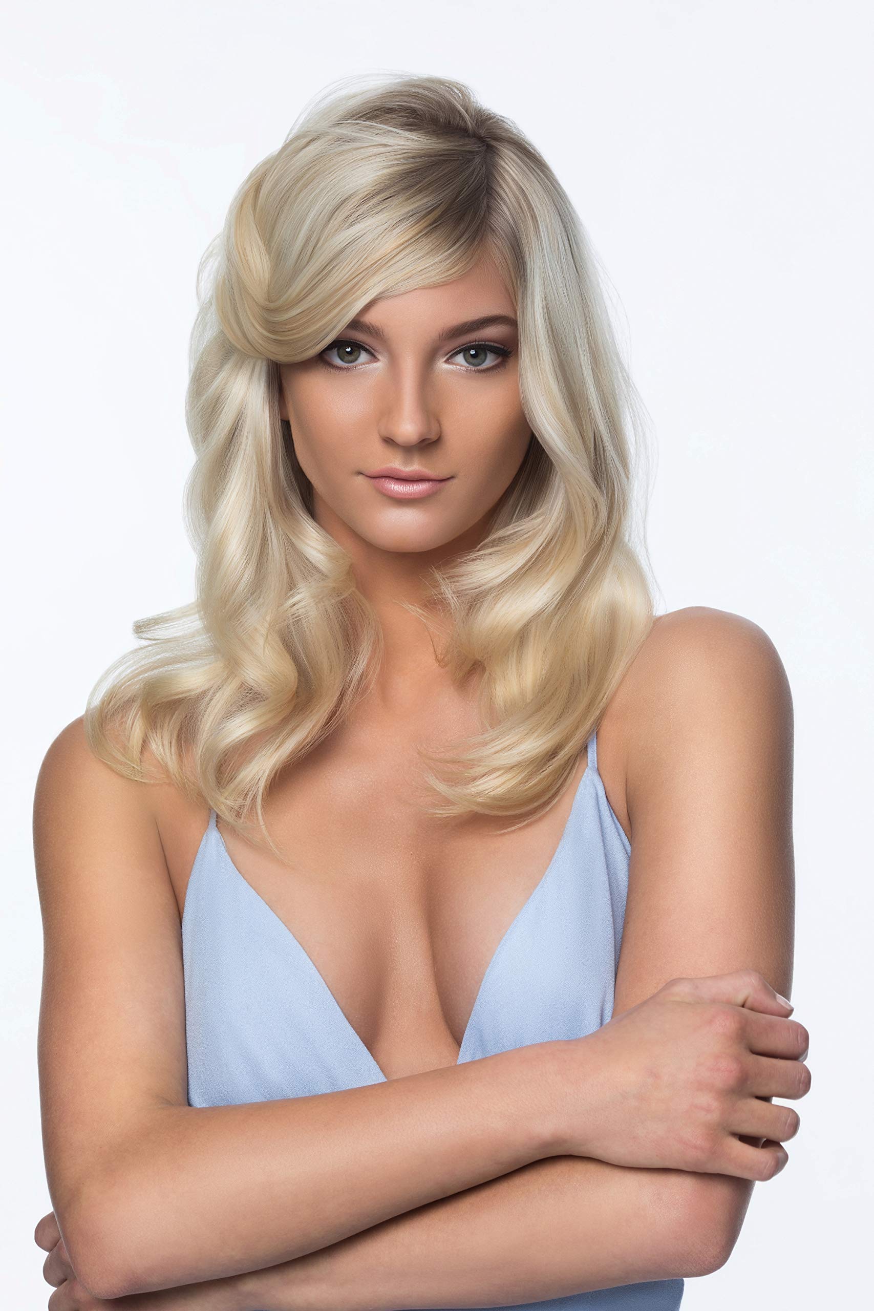 J Beverly Hills Blue Hair Mask application step image suggests salon-grade care.