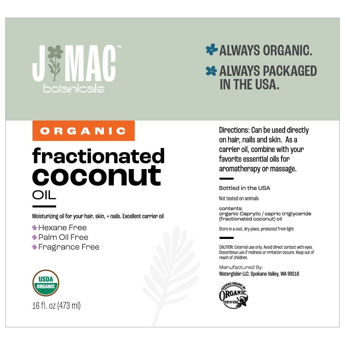 J MAC Botanicals carrier oil supports essential oil dilution for aromatherapy rituals