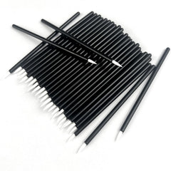 Jaasuee disposable eyeliner brushes pack enables clean, professional makeup sessions.