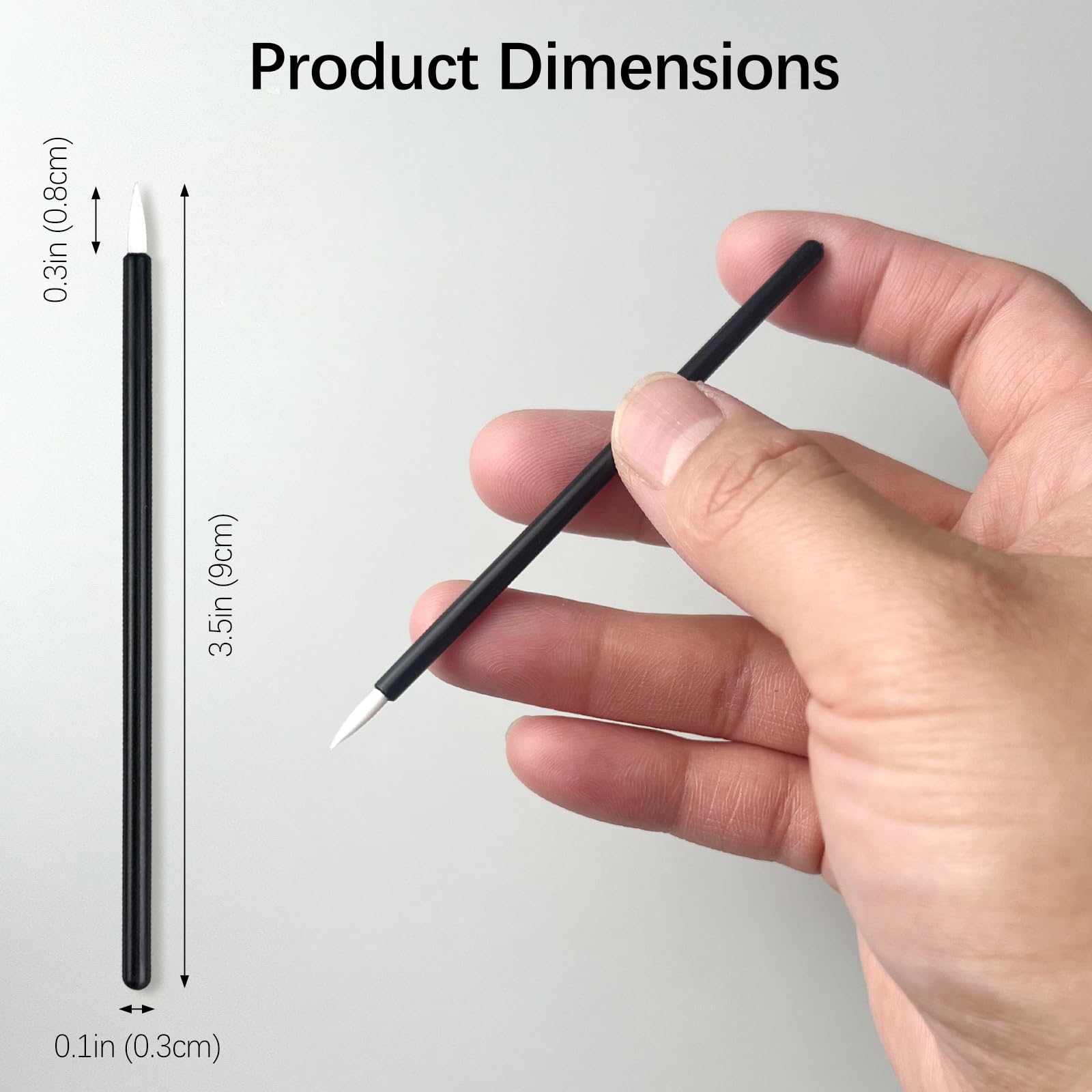Jaasuee essential disposable brushes for professional makeup sessions.