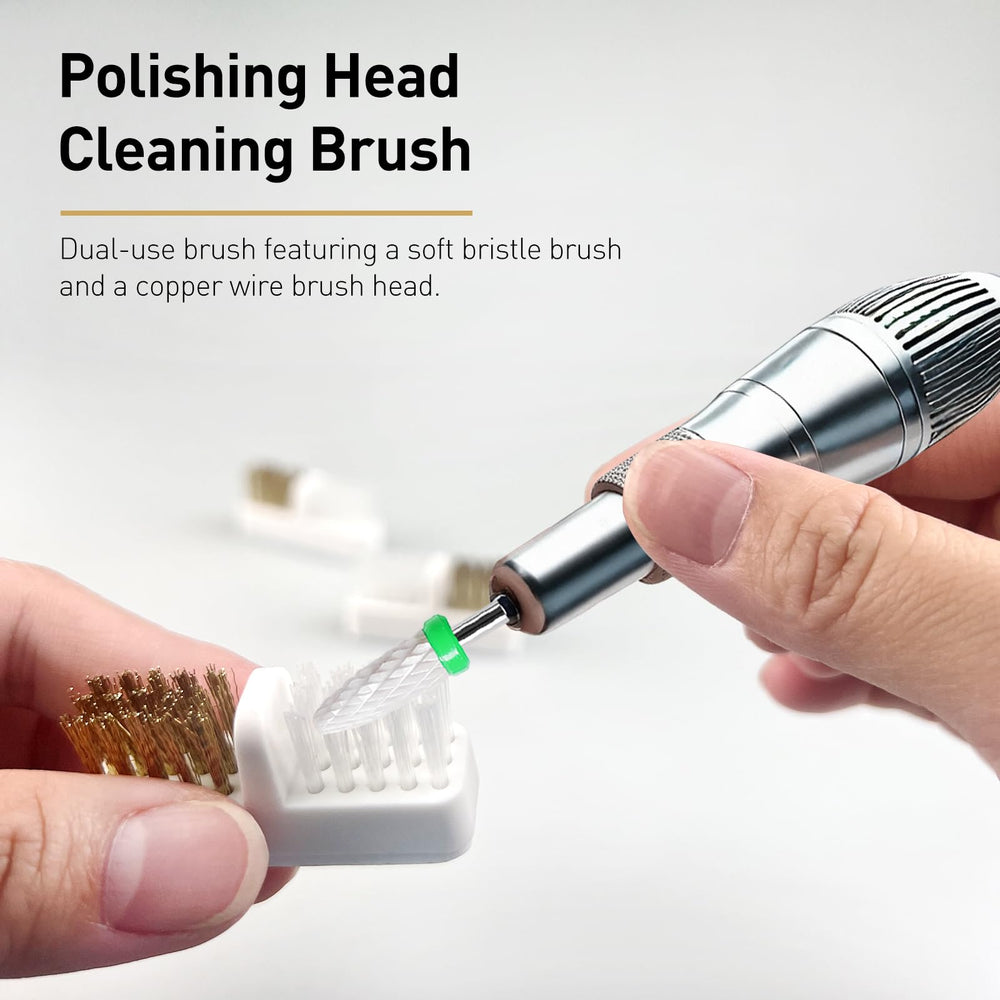 Jaasuee nail-art cleaning brushes multi-use setup for hygienic nail tools