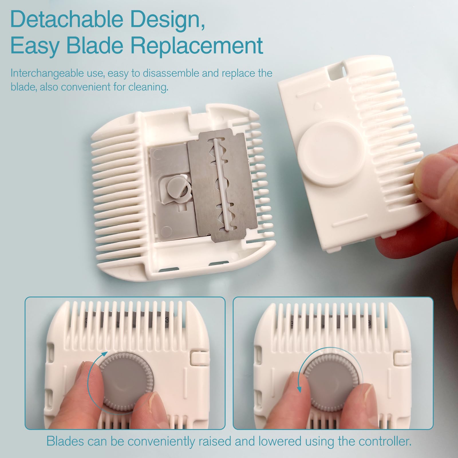 Jaasuee: sistema seguro con cuchilla protegida para uso seguro.