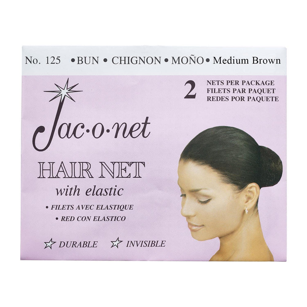 Jac-O-Net malla mini para chignon, ideal para recogidos discretos y fijación duradera.