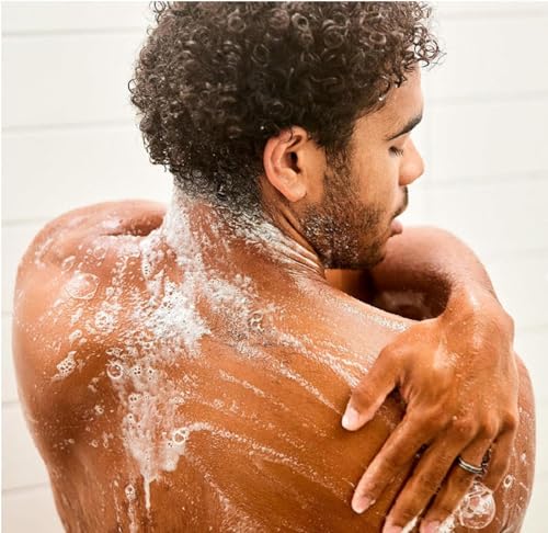 Jack Black All-Over Wash being applied to hair to condition and soften strands with panthenol