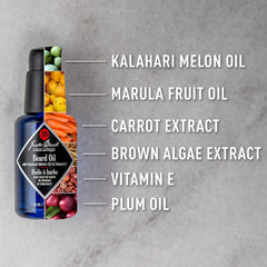 Jack Black Beard Oil in hand shows quick absorption and natural shine.