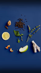 Jack Black Blue Midnight driftwood-note close-up evokes spa-like scent experience.