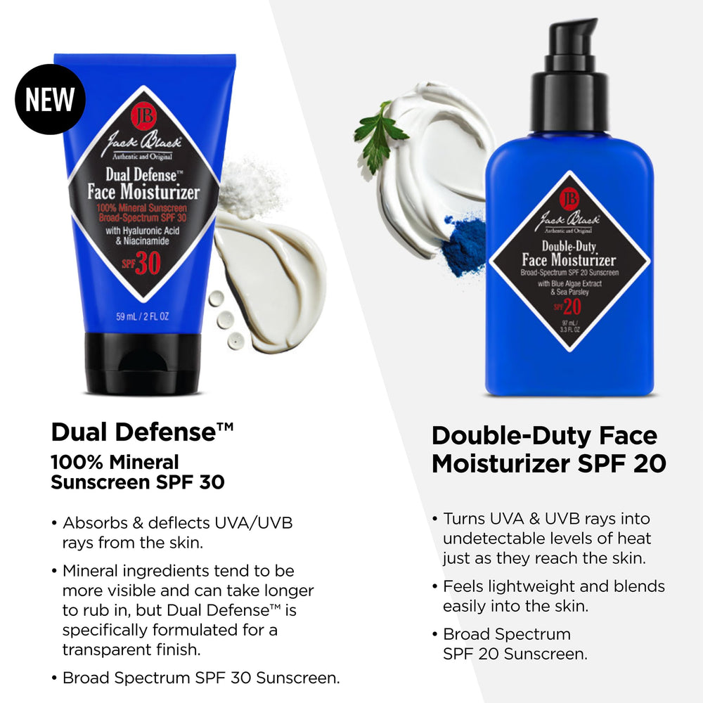 Jack Black Double-Duty Face Moisturizer sea parsley ingredient supporting appearance.